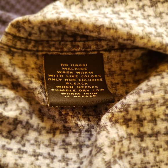 Emanuel Ungaro Men’s Button‑Down Dress Shirt – Size L - Picture 7 of 9